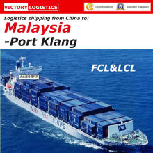 Transport de conteneurs de la Chine à Port Klang, Malaisie